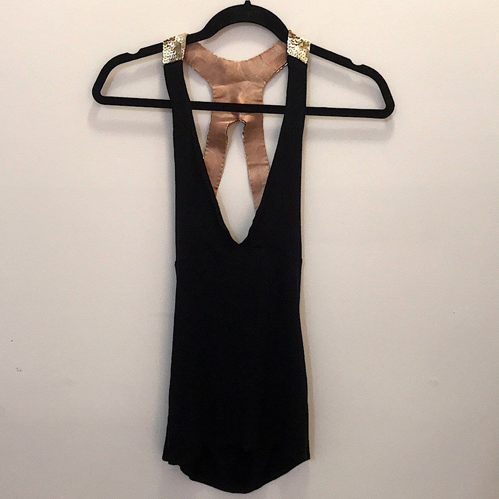 ASOS Sexy black top w/ cutout back